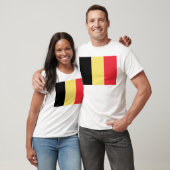 Belgische vlag t-shirt (Unisex)
