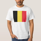 Belgische vlag t-shirt (Voorkant)