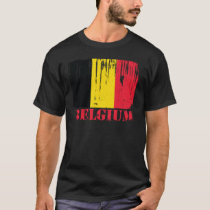 Belgische vlag t-shirt