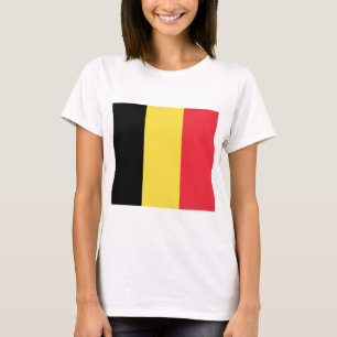 Belgische vlag t-shirt