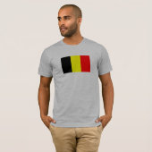 belgische vlag t-shirt (Voorkant volledig)