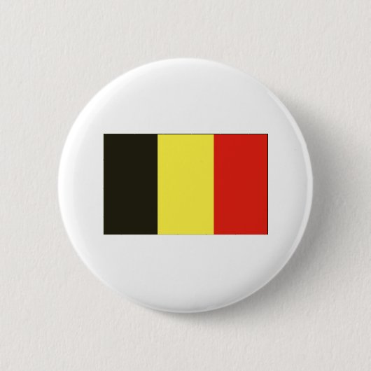 Belgische vlag T-shirts en cadeaus Ronde Button 5,7 Cm (Voorkant)