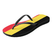 Belgische vlag teenslippers (Schuin)