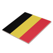 Belgische vlag tegeltje (Zijkant)