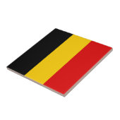 Belgische vlag tegeltje (Zijkant)