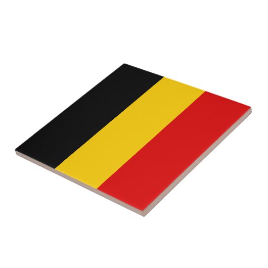 Belgische vlag tegeltje (Zijkant)