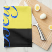 Belgische vlag theedoek (Quarter Fold)