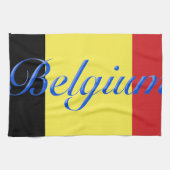 Belgische vlag theedoek (Horizontaal)