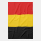 Belgische vlag theedoek (Verticaal)