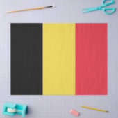 Belgische vlag tissuepapier (Craft)