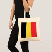 Belgische vlag tote bag (Voorkant (product))