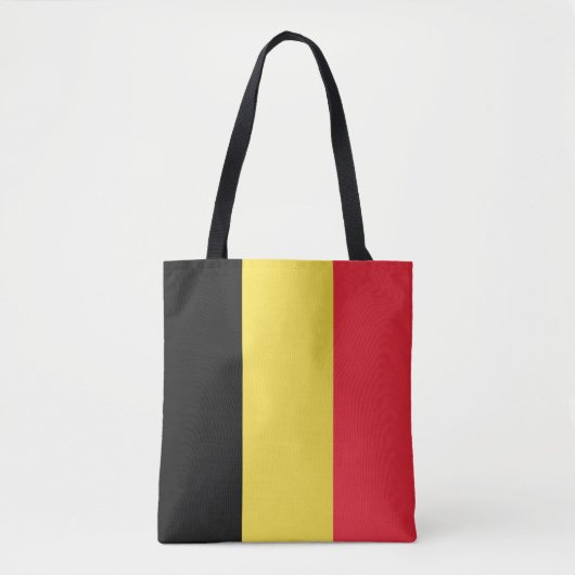 Belgische vlag tote bag (Voorkant)