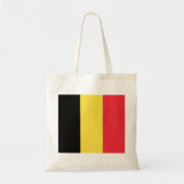 Belgische vlag tote bag (Voorkant)