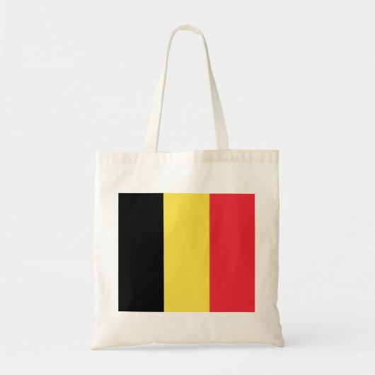 Belgische vlag tote bag (Voorkant)