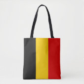 Belgische vlag tote bag (Voorkant)