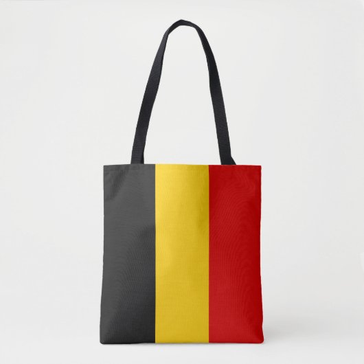 Belgische vlag tote bag (Voorkant)