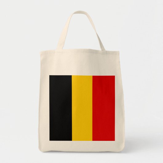 Belgische vlag tote bag (Voorkant)
