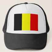 Belgische vlag trucker pet (Voorkant)