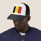 Belgische vlag trucker pet (In situ)