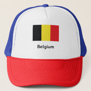 Belgische vlag trucker pet