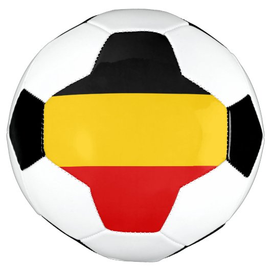 Belgische vlag voetbal (Gedraaid)
