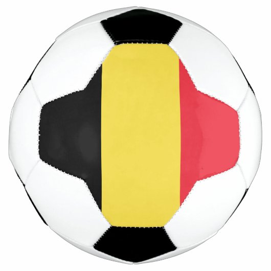 Belgische vlag voetbal (Voorkant)