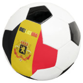 Belgische vlag voetbal (Drie kwart)