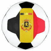 Belgische vlag voetbal (Voorkant)