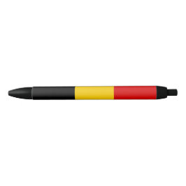 Belgische vlag zwarte inkt pen