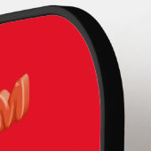 Belgische vlaggen van wapens pickleball paddle (Links Detail)