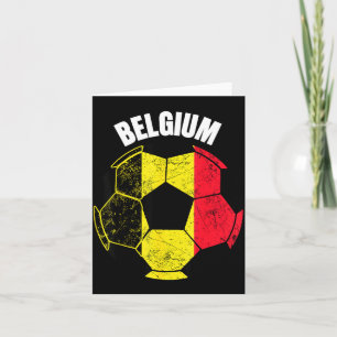 Belgische voetbalwedstrijd speler voetbalfan Belgi Kaart