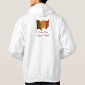 Belgische wafel hoodie (Achterkant)