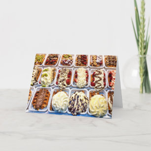 Belgische wafel kaart