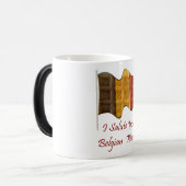 Belgische wafel magische mok (Voorkant links)
