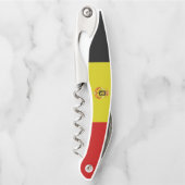 Belgische wapenschild kurkentrekker (Voorkant)