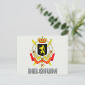 Belgische wapenstilstand briefkaart (Staand voorkant)
