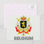 Belgische wapenstilstand briefkaart (Voorkant / Achterkant)