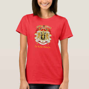 Belgische wapenstilstand de Rode Duivels T-Shirt