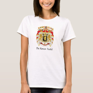 Belgische wapenstilstand die Roten Teufel T-Shirt