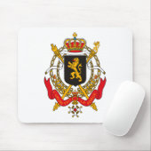 Belgische wapenstilstand Mousepad Muismat (Met muis)