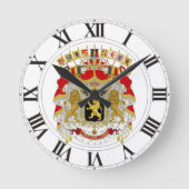 Belgische wapenstilstand ronde klok (Voorkant)