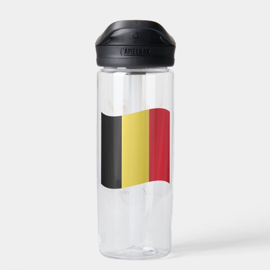 Belgische wapenstilstand, vlag, België Waterfles (Achterkant)