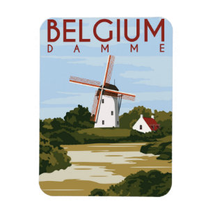 Belgium Damme Magneet