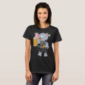 Belgium fan elephant t-shirt (Voorkant volledig)