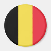 Belgium Flag Magneet (Voorkant)