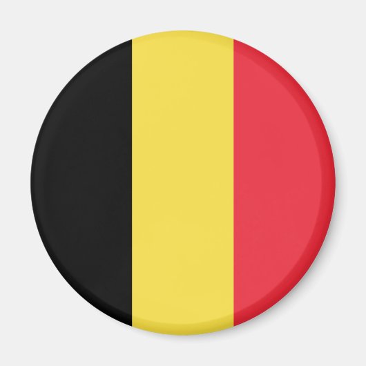 Belgium Flag Magneet (Voorkant)