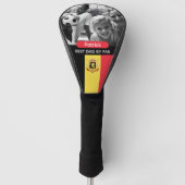 Belgium Golf, Best Dad, Belgian Flag, Photo Golfheadcover (Voorkant)