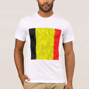 Belgium Oil Painting Drawing T-shirt