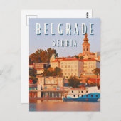 Belgrado, cultureel kruispunt op de Balkan Briefkaart (Voorkant / Achterkant)