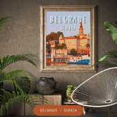 Belgrado, cultureel kruispunt op de Balkan Poster